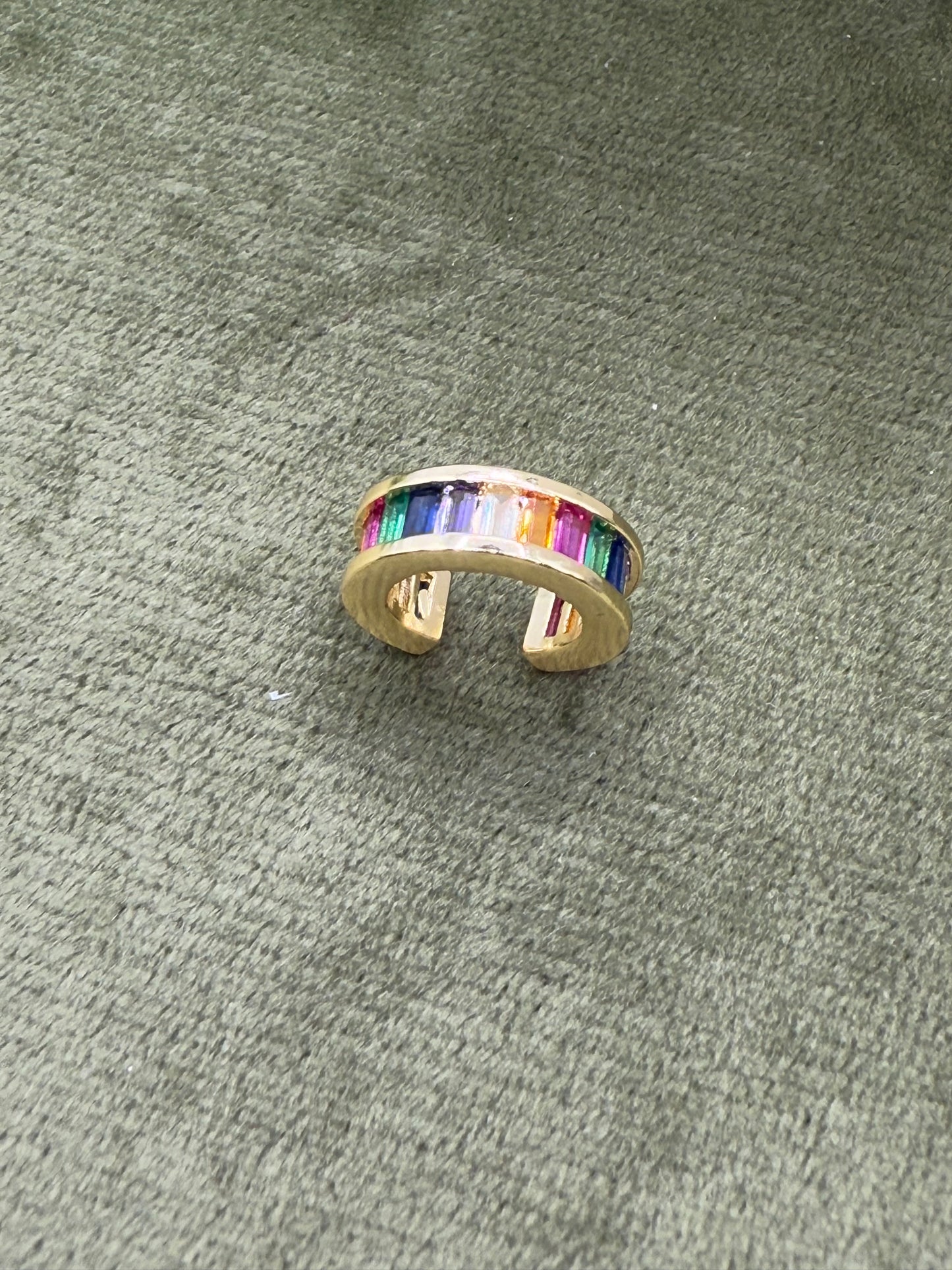 Cuff MULTICOLOR gold