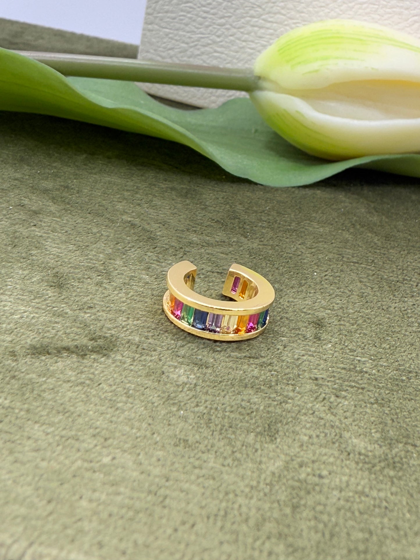Cuff MULTICOLOR gold