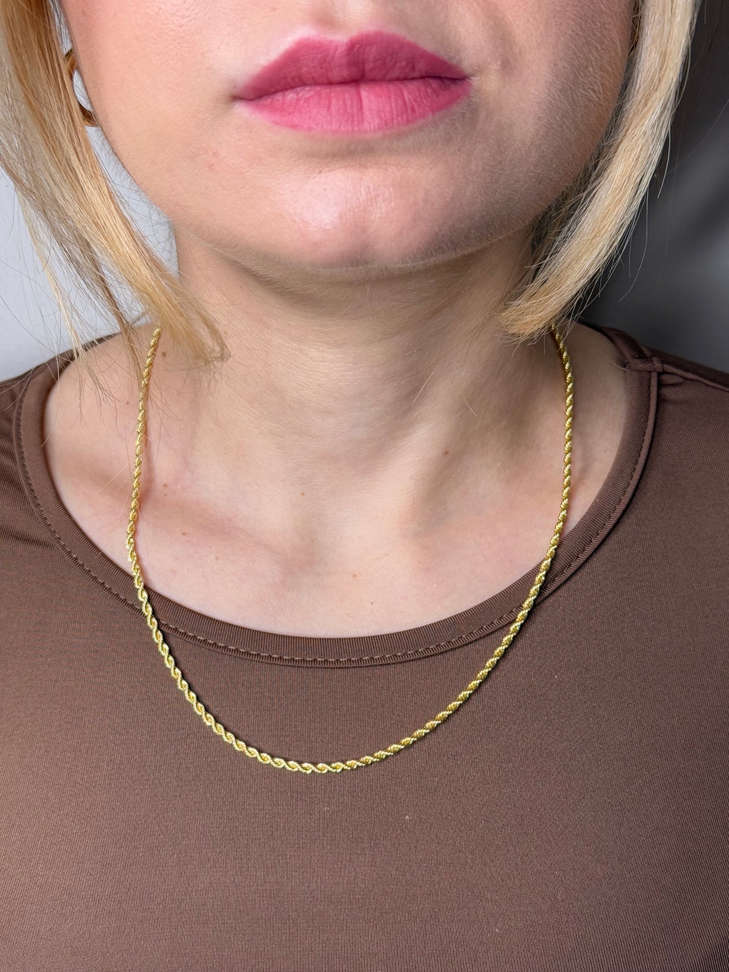 Collana TORCION SMALL GOLD