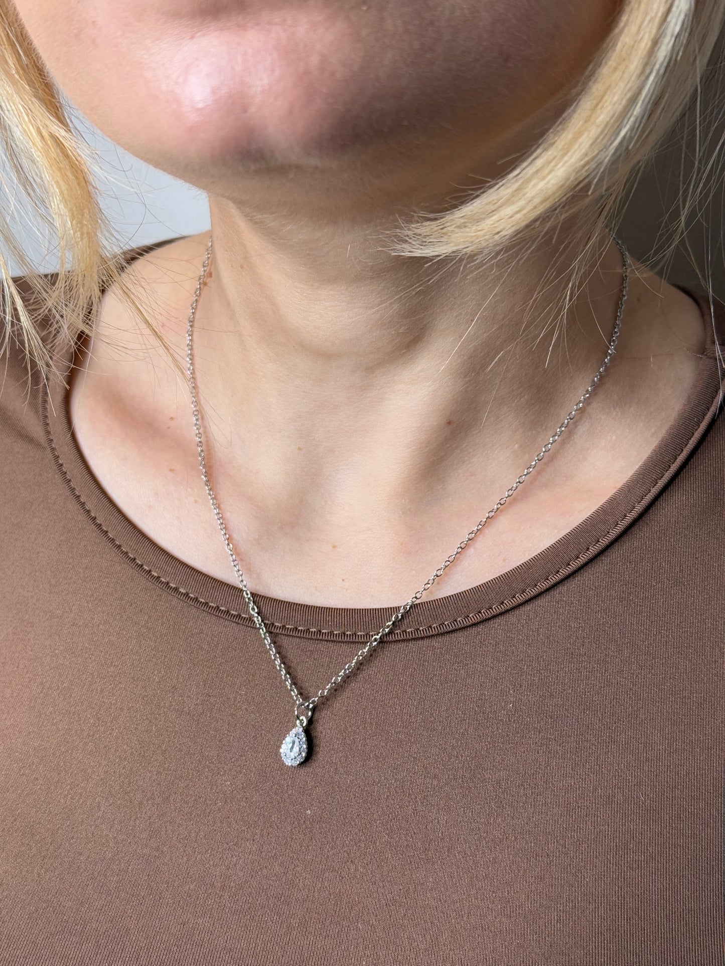 Ciondolo GOCCIA silver
