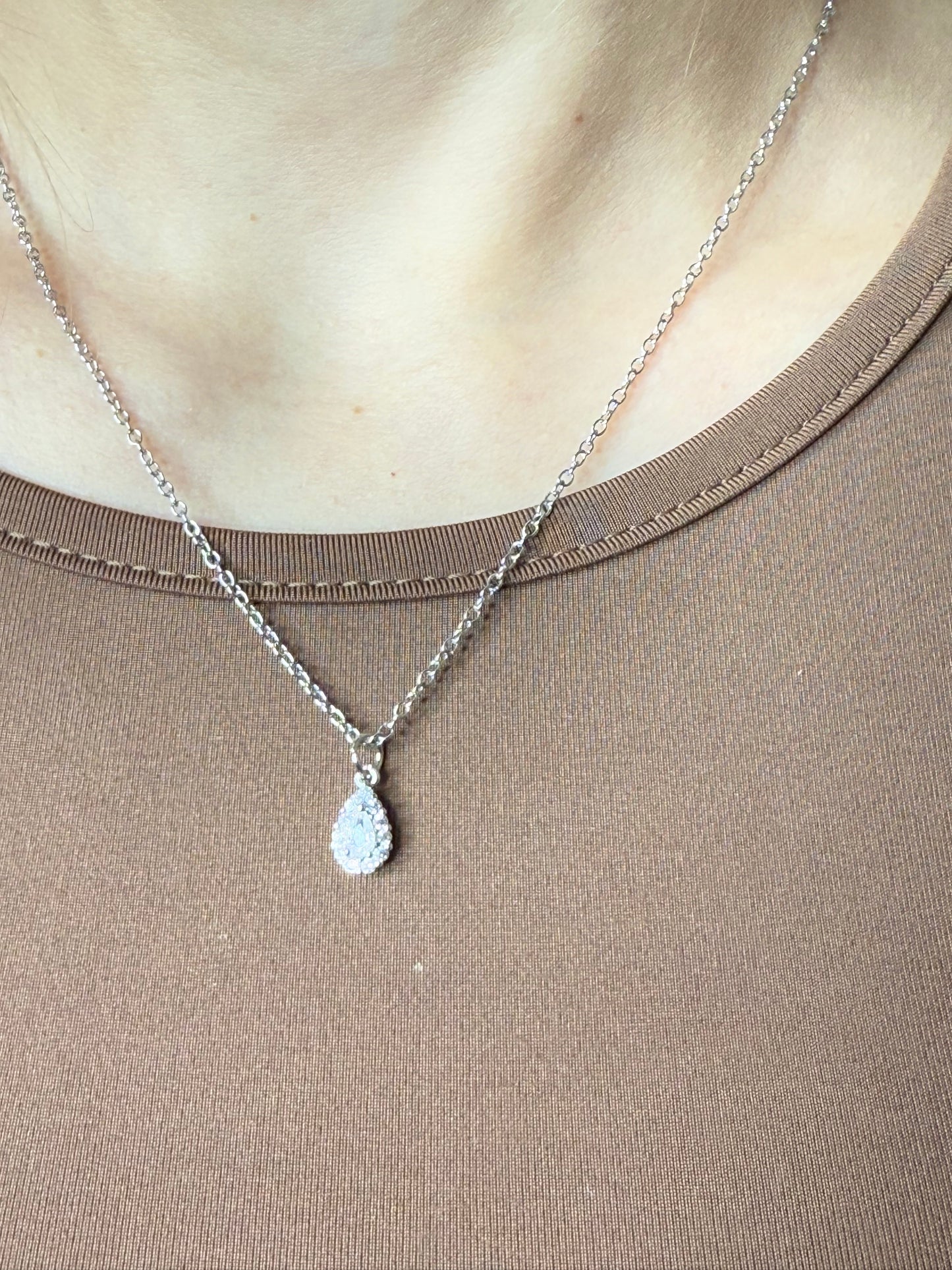 Ciondolo GOCCIA silver