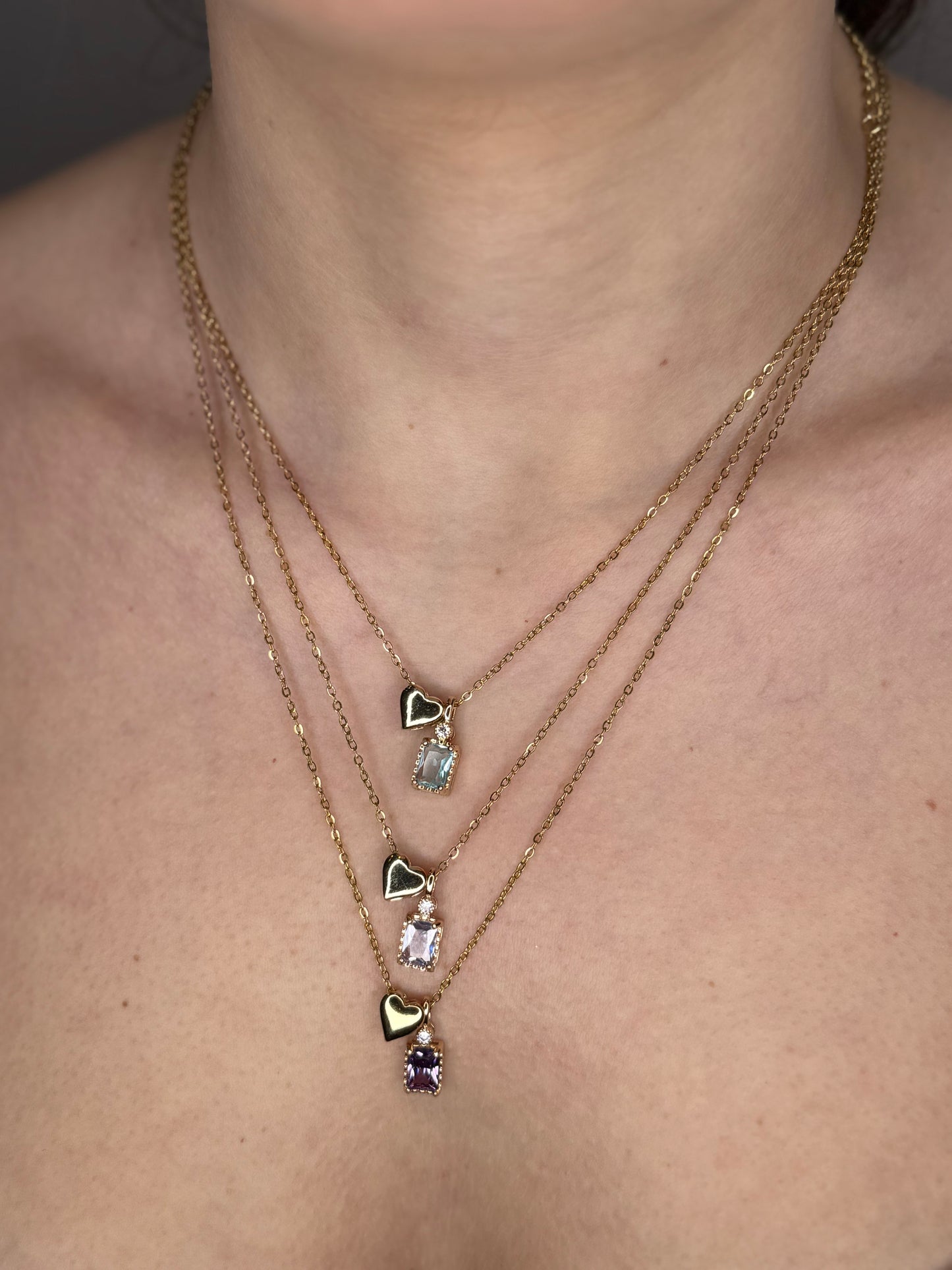 COLLANA CUORE MAMY CELESTE