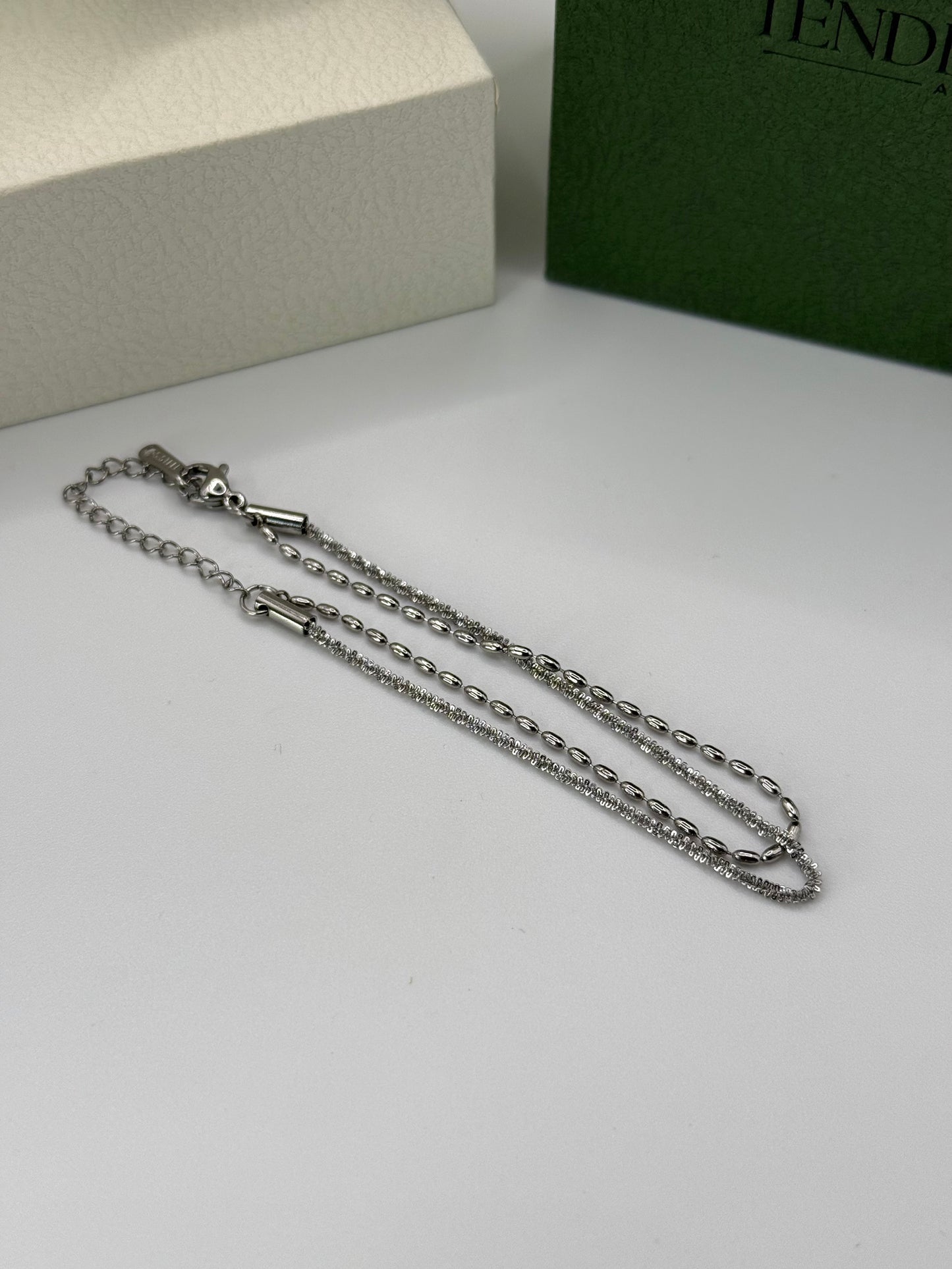 Bracciale DOUBLE ARGENTO
