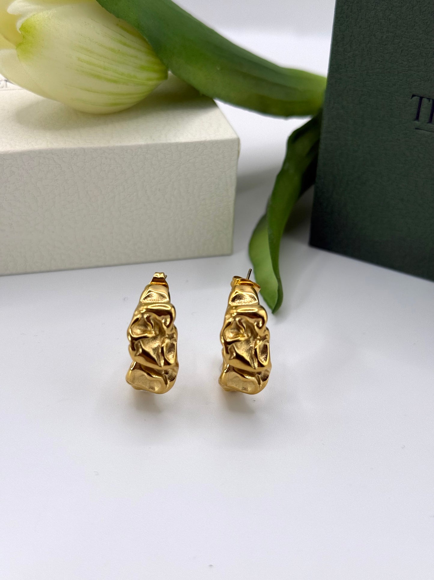 ORECCHINI PAPER ORO