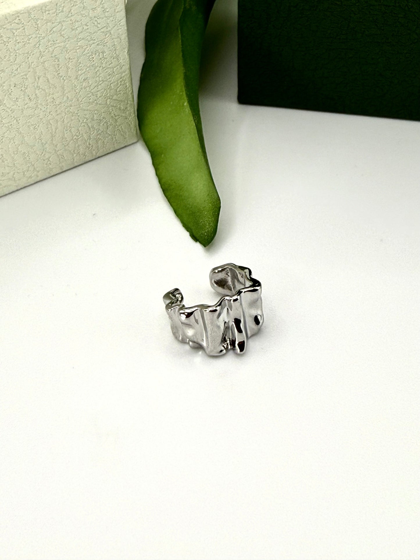 CUFF PAPAER ARGENTO