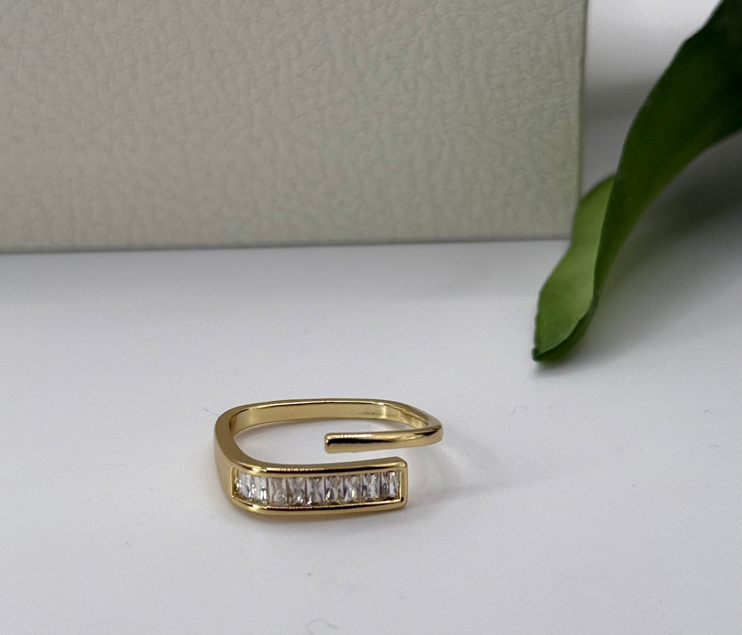 Anello BAGUETTE QUADRATO