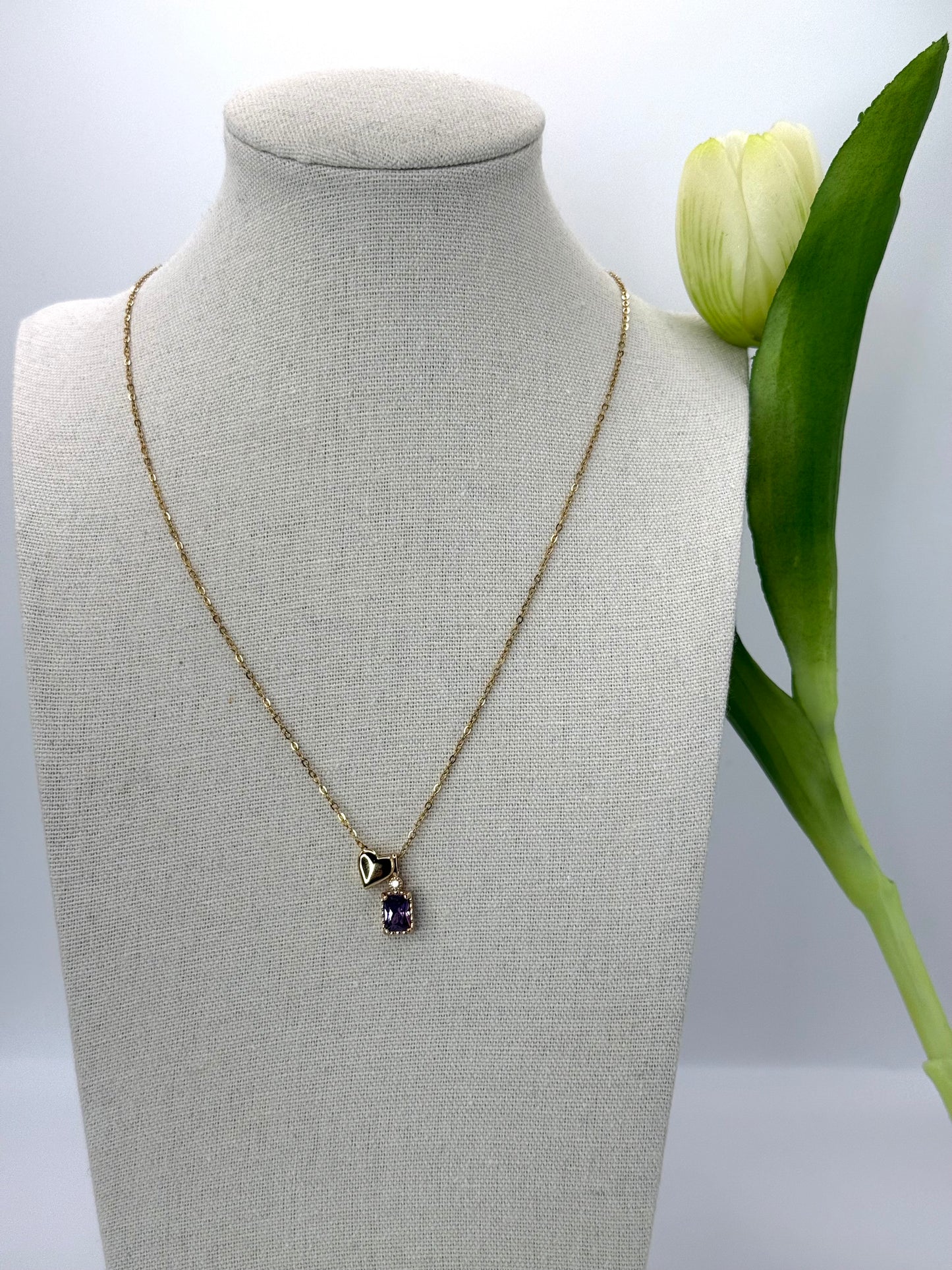 COLLANA CUORE MAMY VIOLA