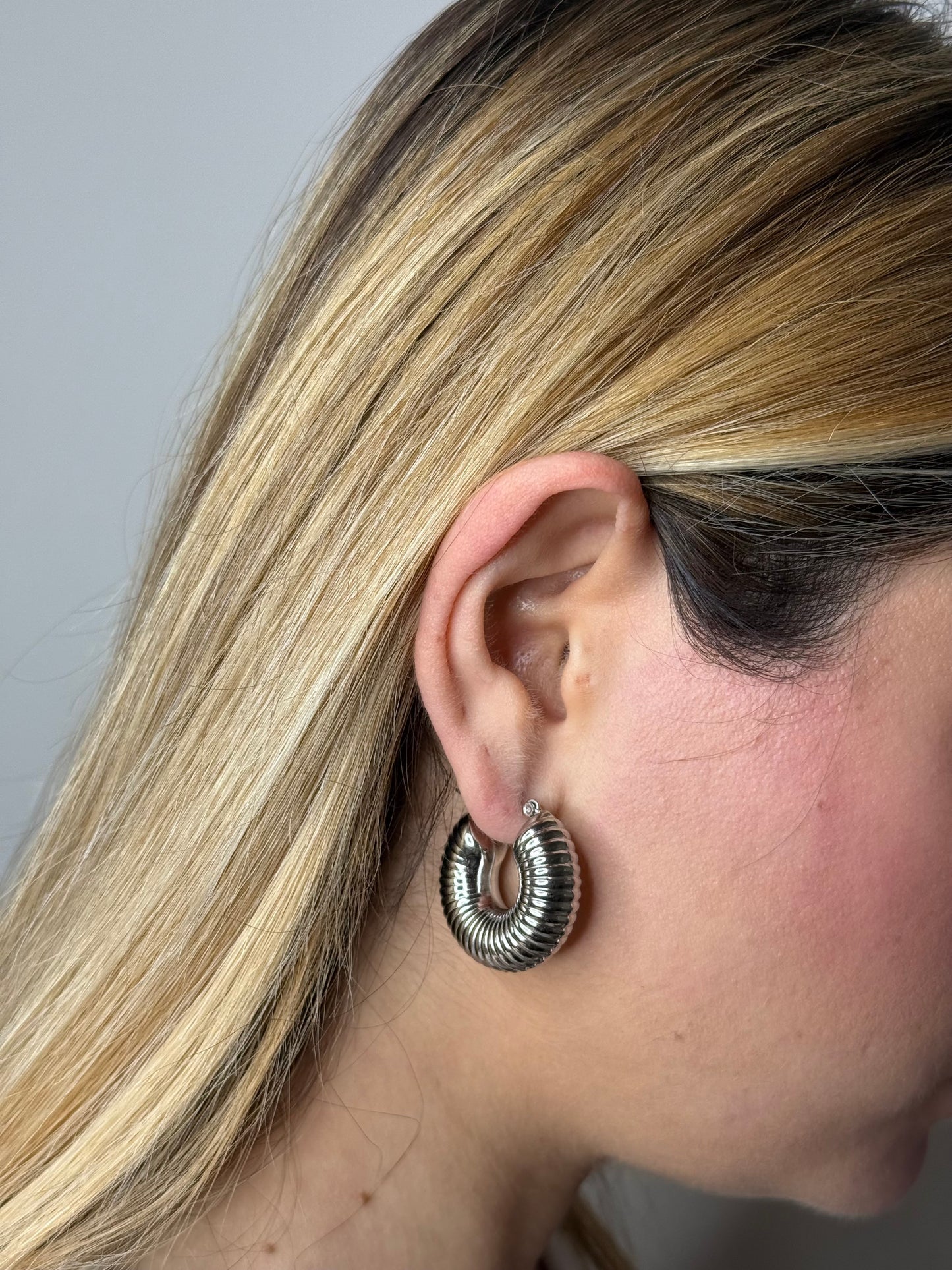 Orecchini AMBER silver