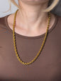 collana torcion grande oro