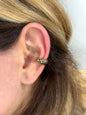 CUFF MINI TORCION ORO