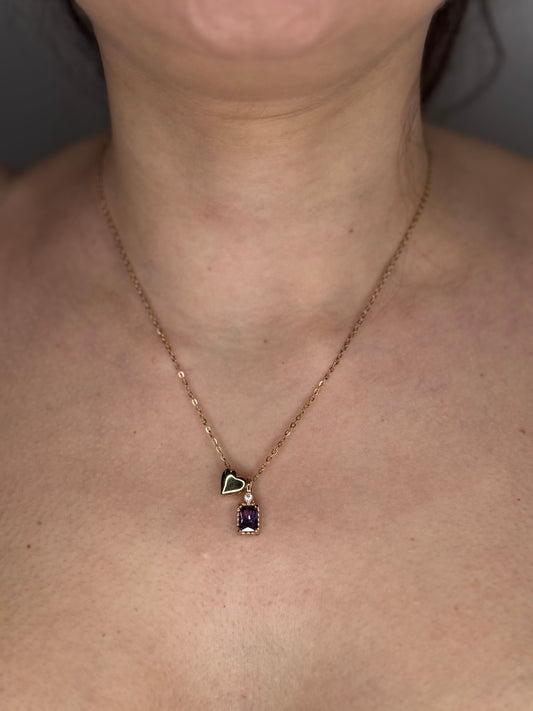 COLLANA CUORE MAMY VIOLA