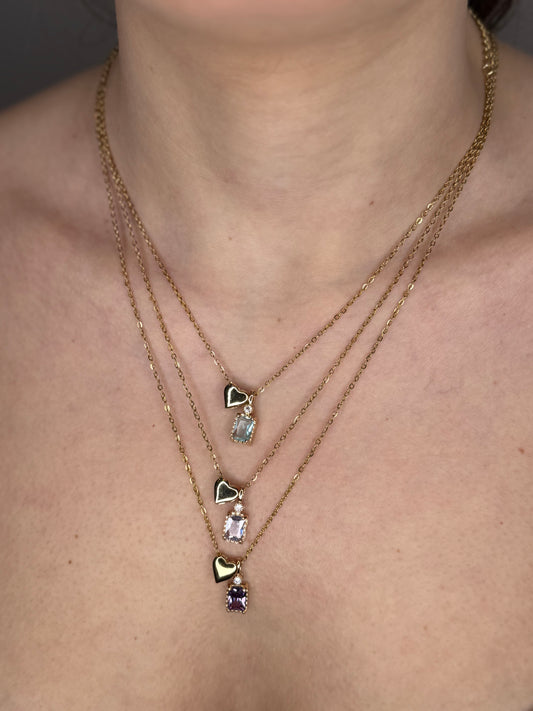 COLLANA CUORE MAMY CELESTE