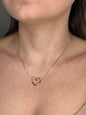 Collana CUORE FLUIDO ORO