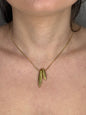 COLLANA PROIETTILE ORO