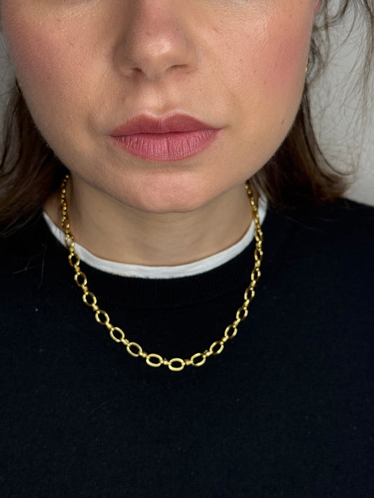 COLLANA CATENA ORO