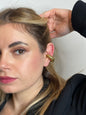 EAR cuff zigrinato.
