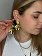 orecchino  fiore pendente
