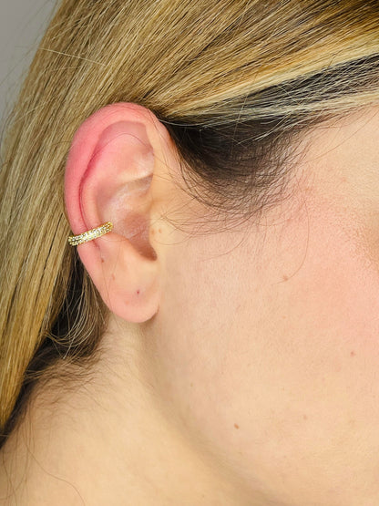 CUFF SMALL ZIRCONI glod